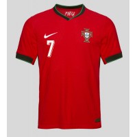 Portugal Cristiano Ronaldo #7 Hemmatröja EM 2024 Kortärmad